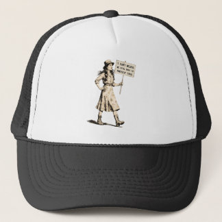 Casquette Cette militante féministe vintage toujours en cont