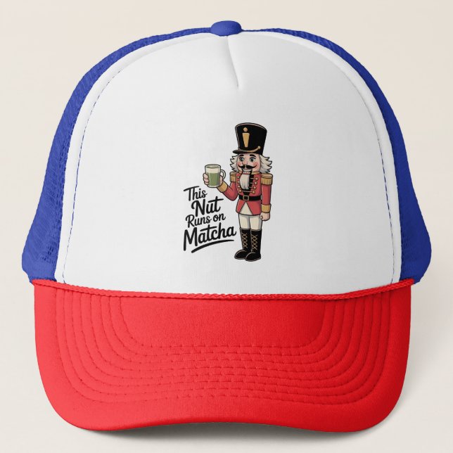 Casquette Cette noix tourne sur Casse-Noisette Matcha de Noë (Devant)