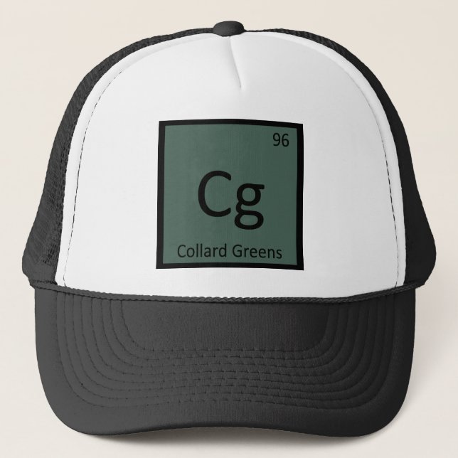 Casquette Cg - Chou Cavalier Chimie Symbole Végétal (Devant)