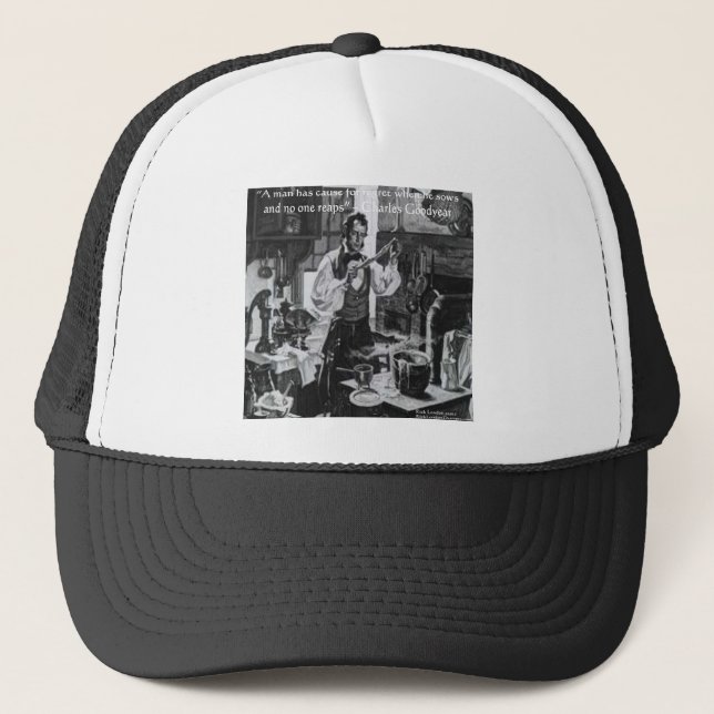 Casquette Chales Goodyear Sow & Reap Wisdom Citation (Devant)