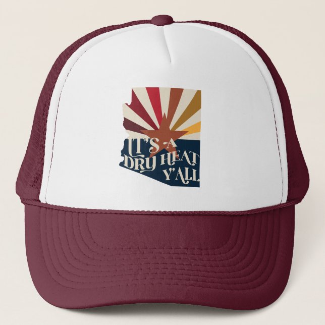 Casquette Chaleur sèche de l'état de l'Arizona (Devant)