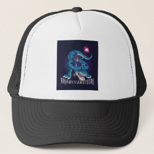Casquette Chambres pour Amateurs, T-rex Riding Witch