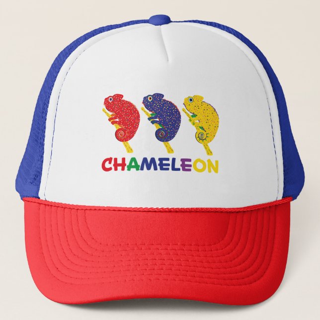 Casquette Chameleon Changer les couleurs (Devant)