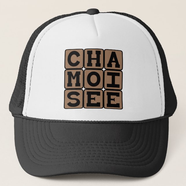 Casquette Chamoisée, Couleur (Devant)