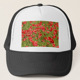Casquette Champ de pavot - Magnifique !