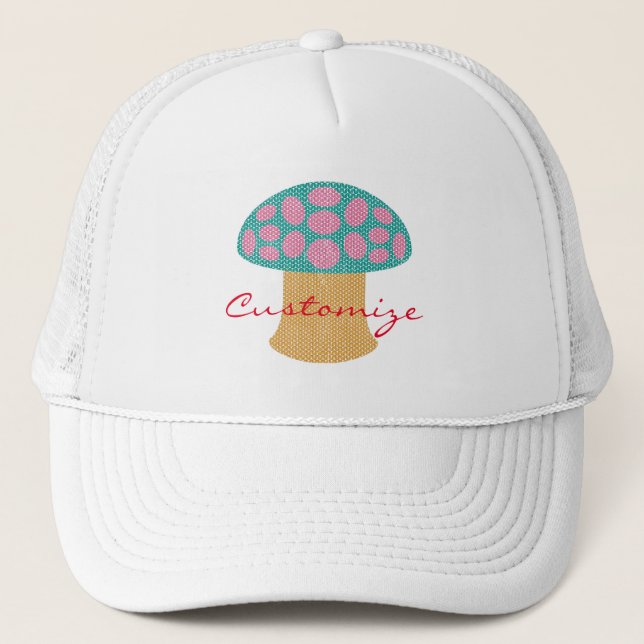 Casquette Champignons Amanita Rouge Thunder_Cove (Devant)