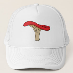Casquette Champignons rouges caricaturés