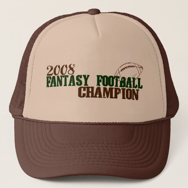 Casquette Champion 2008 du football d'imaginaire (Devant)