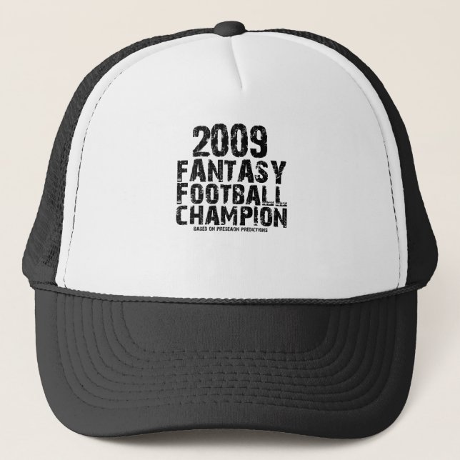 CASQUETTE CHAMPION 2009 DU FOOTBALL D'IMAGINAIRE (Devant)
