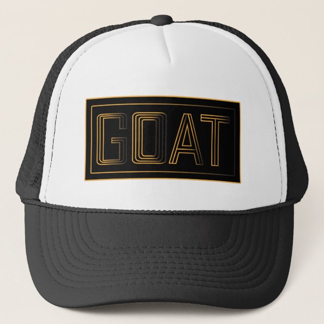 Casquette Champion de GOAT (Devant)