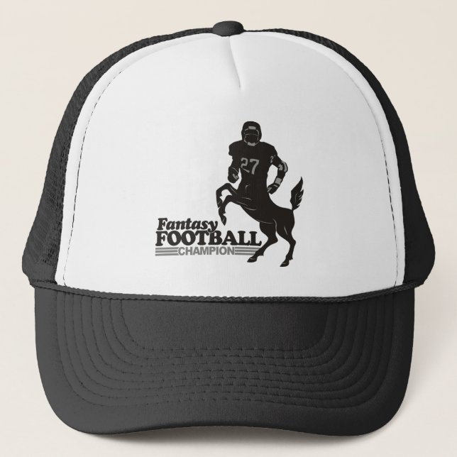 Casquette Champion du football d'imaginaire (Devant)