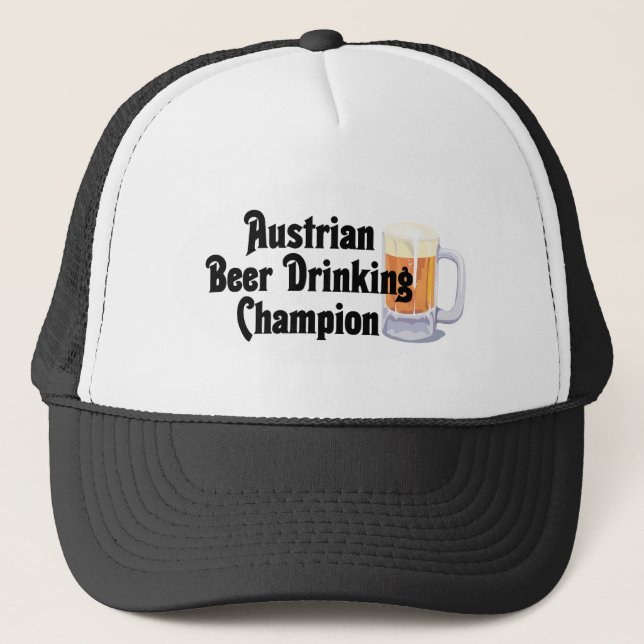 Casquette Champion potable de bière autrichienne (Devant)