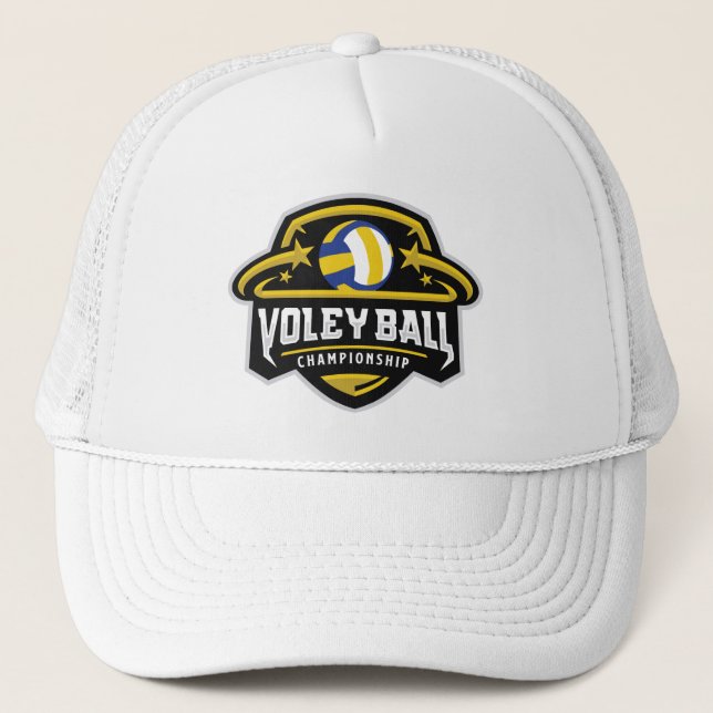 Casquette Championnat de volleyball Trucker Hat (Devant)
