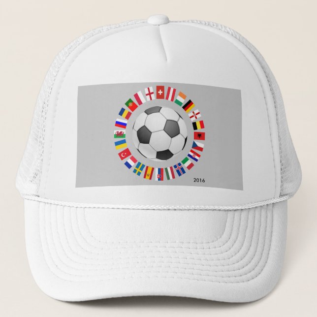 Casquette Championnat d'Europe de football 2016 (Devant)