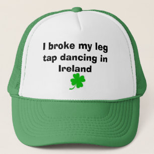 Casquette chance de l'Irlandais