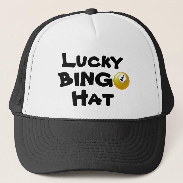 Casquette chanceux de BINGO-TEST (Devant)