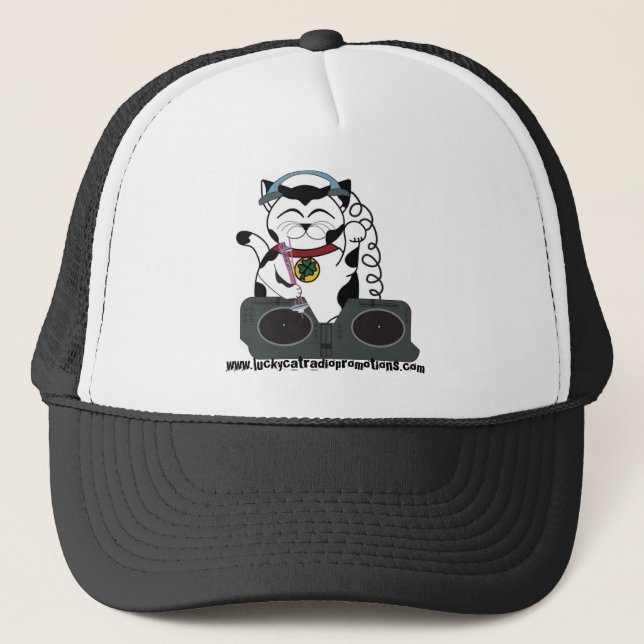 casquette chanceux de chat du DJ (Devant)