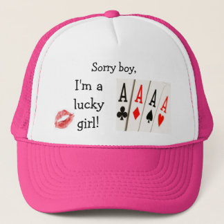 Casquette CHANCEUX de tisonnier de FILLE
