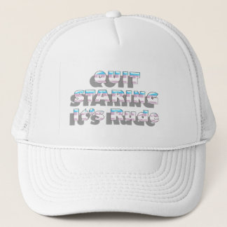 Casquette Changez de sexe la fierté, regarder stoppé il est