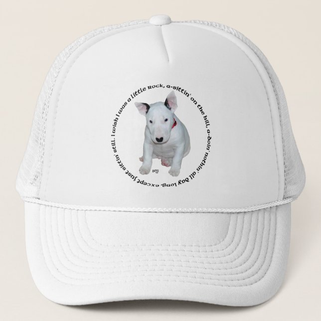 Casquette Chansons pour chiots Bull Terrier (Devant)