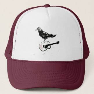 Casquette chant de guitare raven