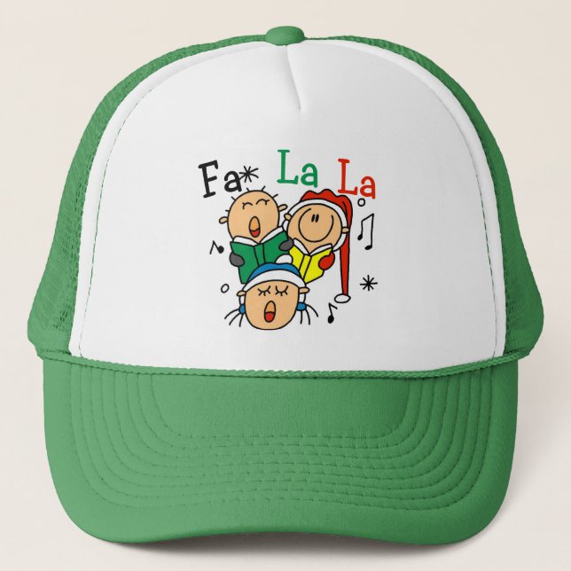 Casquette Chanter des chansons de Noël Tshirts et cadeaux (Devant)