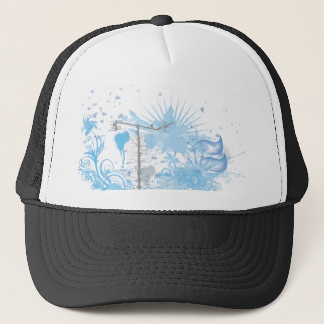 Casquette chaos urbain, (Devant)