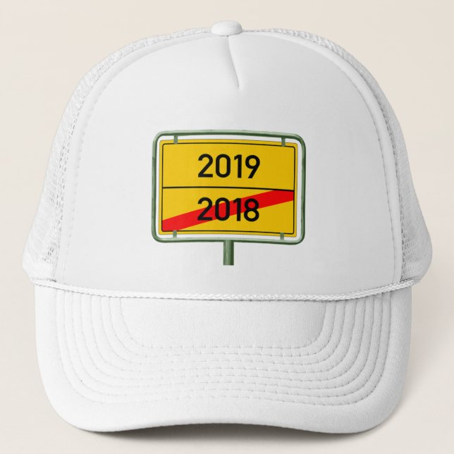 Casquette Chapeau 2019 du camionneur ! (Devant)