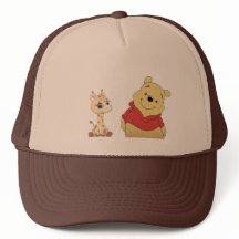 Chapeau à illustration animale minimale