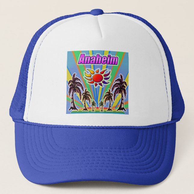 Casquette Chapeau Anaheim Summer Love (Devant)