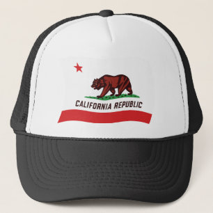 Casquette Chapeau au drapeau de Californie