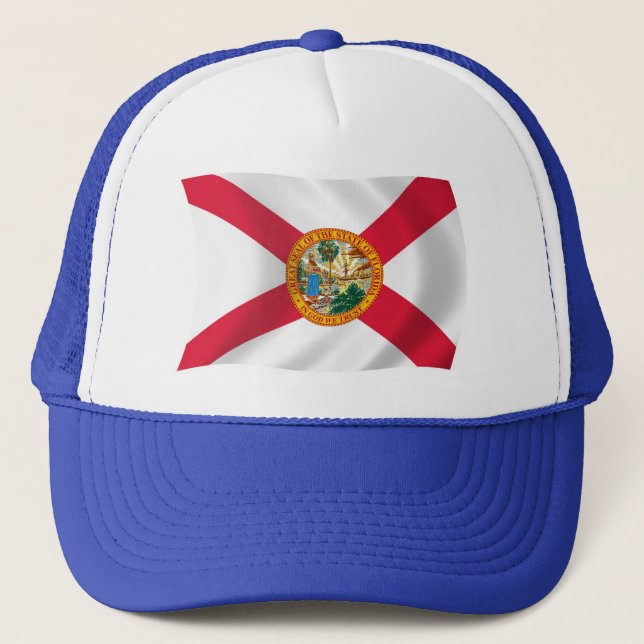 Casquette Chapeau au drapeau de Floride (Devant)