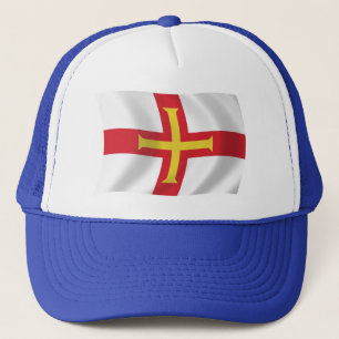 Casquette Chapeau au drapeau de Guernesey