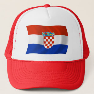 Casquette Chapeau au drapeau de la Croatie