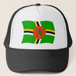 Casquette Chapeau au drapeau de la Dominique