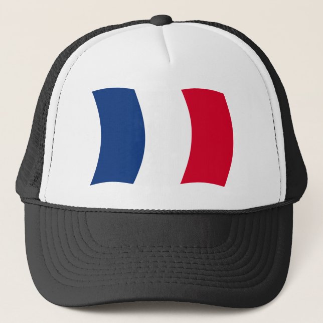 Casquette Chapeau au drapeau de la France (Devant)