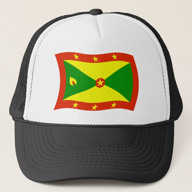 Casquette Chapeau au drapeau de la Grenade (Devant)