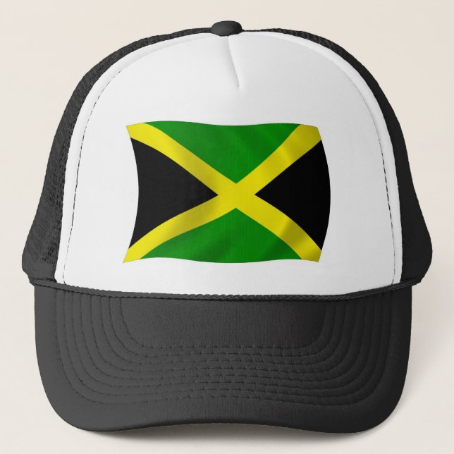 Casquette Chapeau au drapeau de la Jamaïque (Devant)