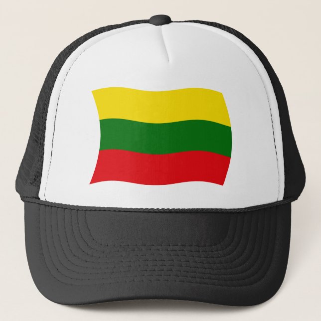 Casquette Chapeau au drapeau de la Lituanie (Devant)