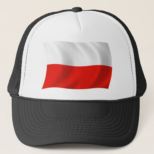 Casquette Chapeau au drapeau de la Pologne (Devant)