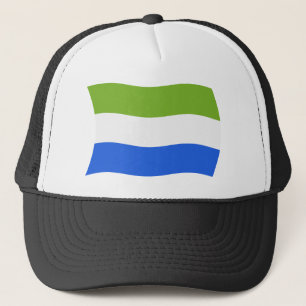 Casquette Chapeau au drapeau de la Sierra Leone