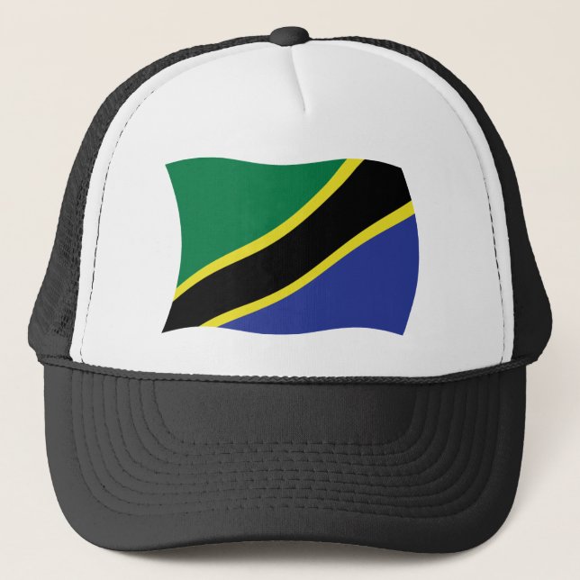 Casquette Chapeau au drapeau de la Tanzanie (Devant)