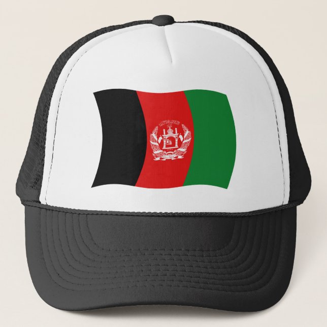 Casquette Chapeau au drapeau de l'Afghanistan (Devant)