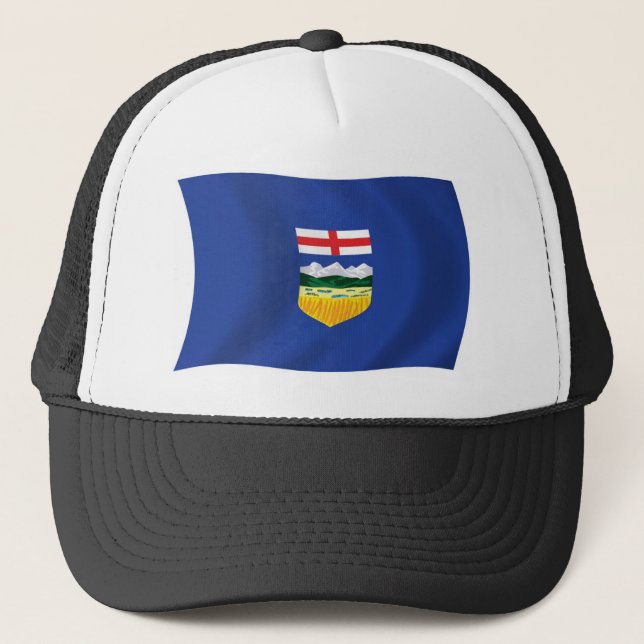 Casquette Chapeau au drapeau de l'Alberta (Devant)