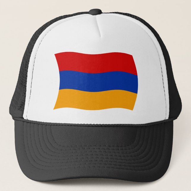 Casquette Chapeau au drapeau de l'Arménie (Devant)