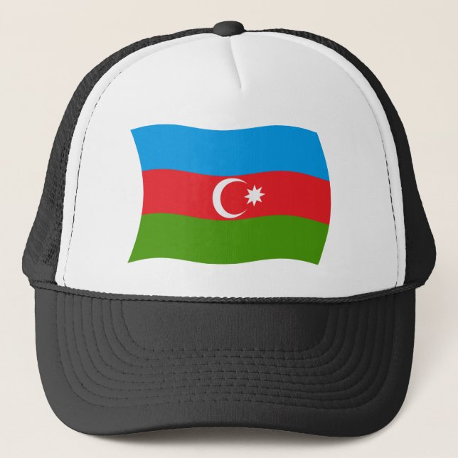 Casquette Chapeau au drapeau de l'Azerbaïdjan (Devant)
