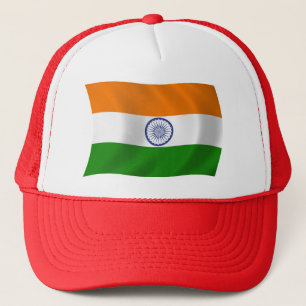 Casquette Chapeau au drapeau de l'Inde