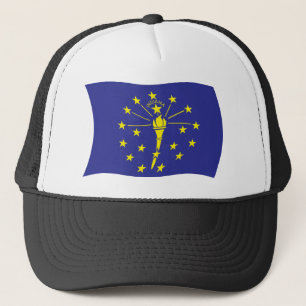 Casquette Chapeau au drapeau de l'Indiana