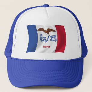 Casquette Chapeau au drapeau de l'Iowa