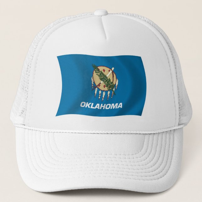 Casquette Chapeau au drapeau de l'Oklahoma (Devant)